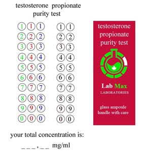 Testosterone propionate purity test